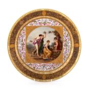A VIENNA PLAQUE, 19TH CENTURY