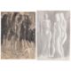 DOMINIC FELS (1920-1984) TWO FIGURAL STUDIES - Image 1 of 5