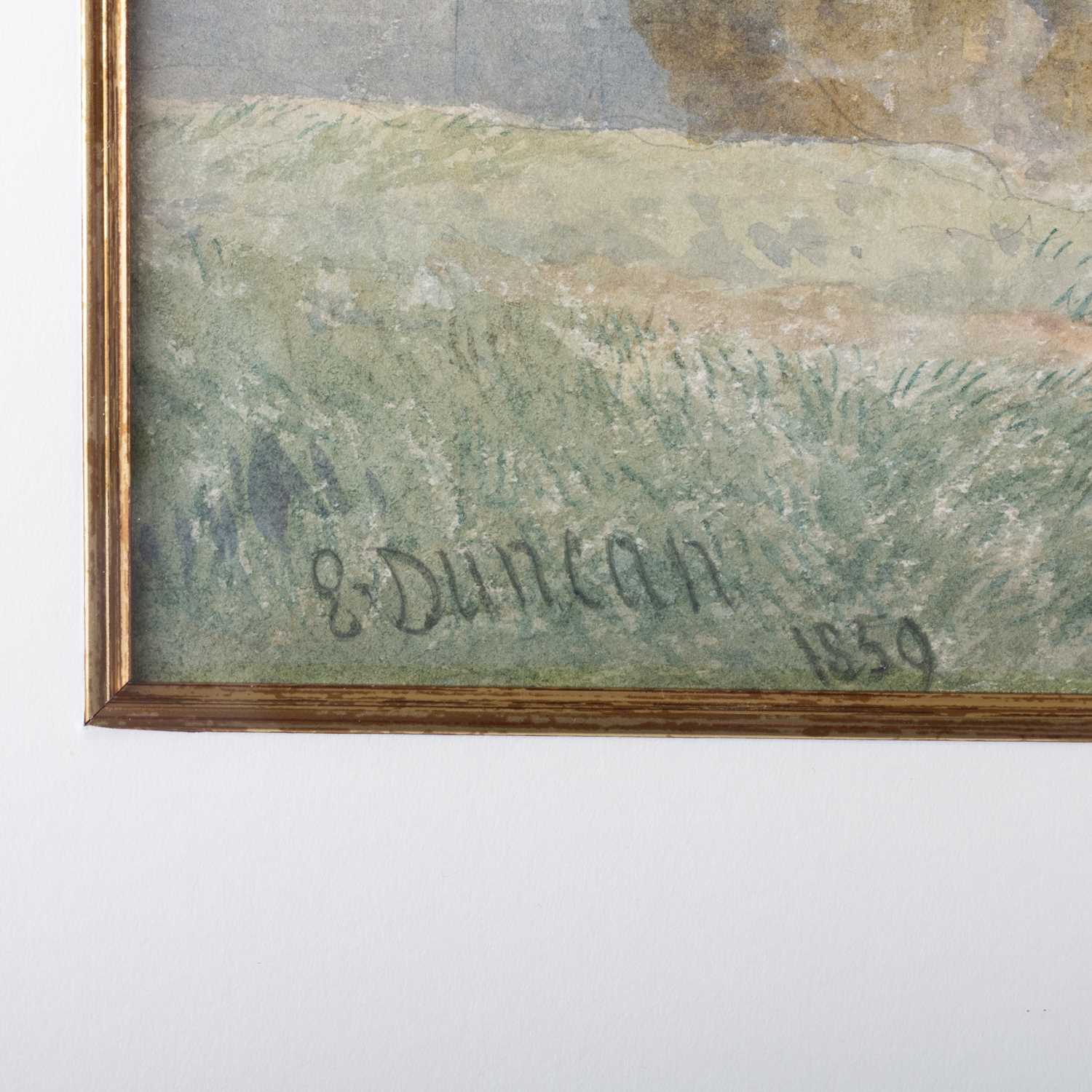 EDWARD DUNCAN R.W.S (1803-1882) ON THE UPPER THAMES - Image 2 of 3