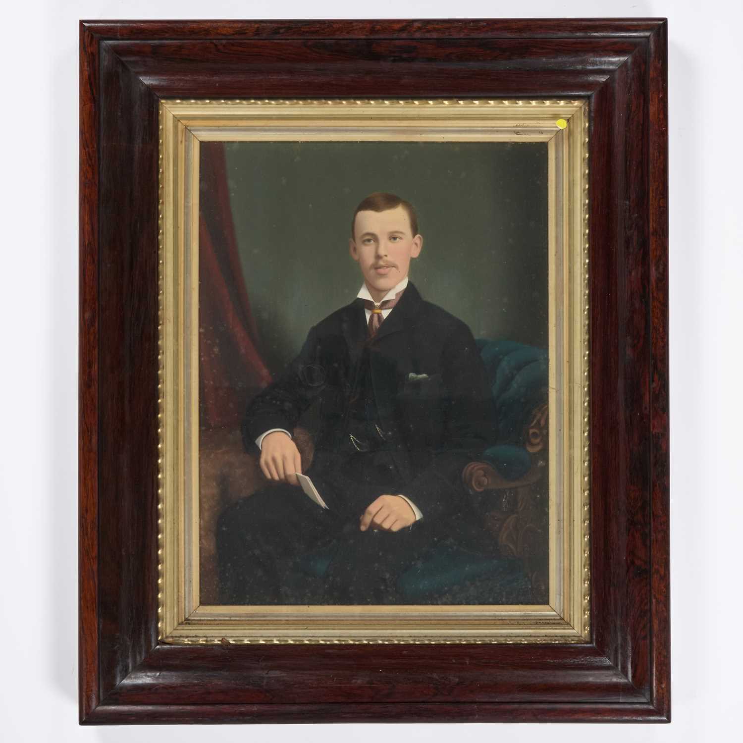 TWO 19TH CENTURY ROSEWOOD PICTURE FRAMES - Image 5 of 5