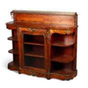 A FINE ORMOLU-MOUNTED KINGWOOD SIDE CABINET, 19TH CENTURY