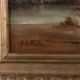 E.K REDMORE (1860-1941) PAIR OF COASTAL SCENES WITH SHIPS AND FIGURES - Image 4 of 4