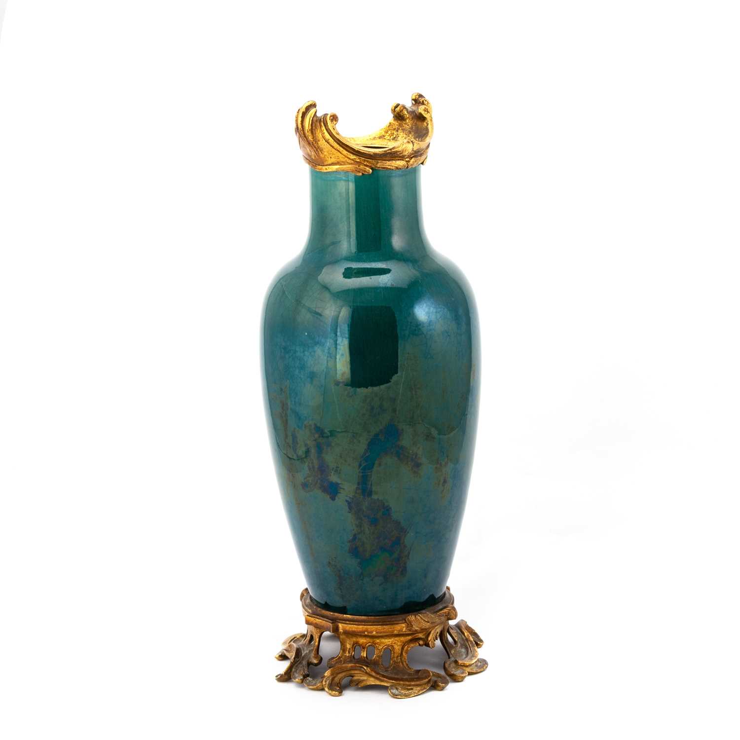 AN ORMOLU-MOUNTED CHINESE PORCELAIN VASE - Image 2 of 2