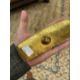 A CHINESE GILT-BRONZE AND JADE BELT HOOK - Image 9 of 10