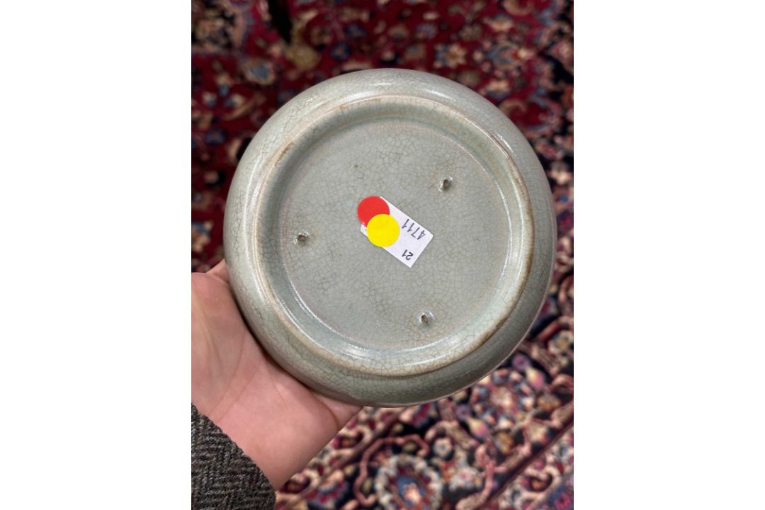 A CHINESE RU WARE BRUSH WASHER - Image 2 of 5