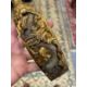 A CHINESE GILT-BRONZE AND JADE BELT HOOK - Image 6 of 10