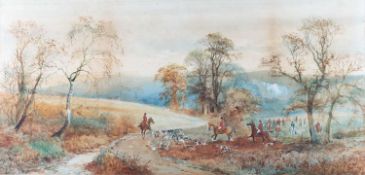 ARTHUR REGINALD WILLETT (1868-1951) ON THE HUNT