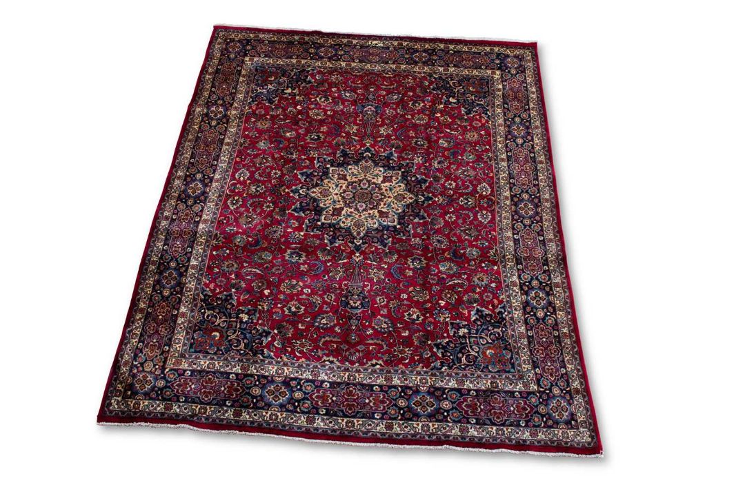 A PERSIAN MASHAD CARPET - Image 1 of 3