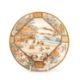 A SMALL JAPANESE SATSUMA DISH BY RYOKUZAN, MEIJI PERIOD - Image 1 of 7