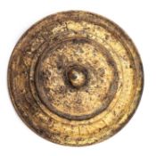 A CHINESE BRONZE MIRROR