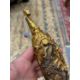 A CHINESE GILT-BRONZE AND JADE BELT HOOK - Image 8 of 10