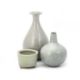 A CHINESE GE-TYPE VASE, YUHUCHUNPING; A SMALL CHINESE CELADON CENSER AND A CHINESE CELADON VASE - Image 1 of 11