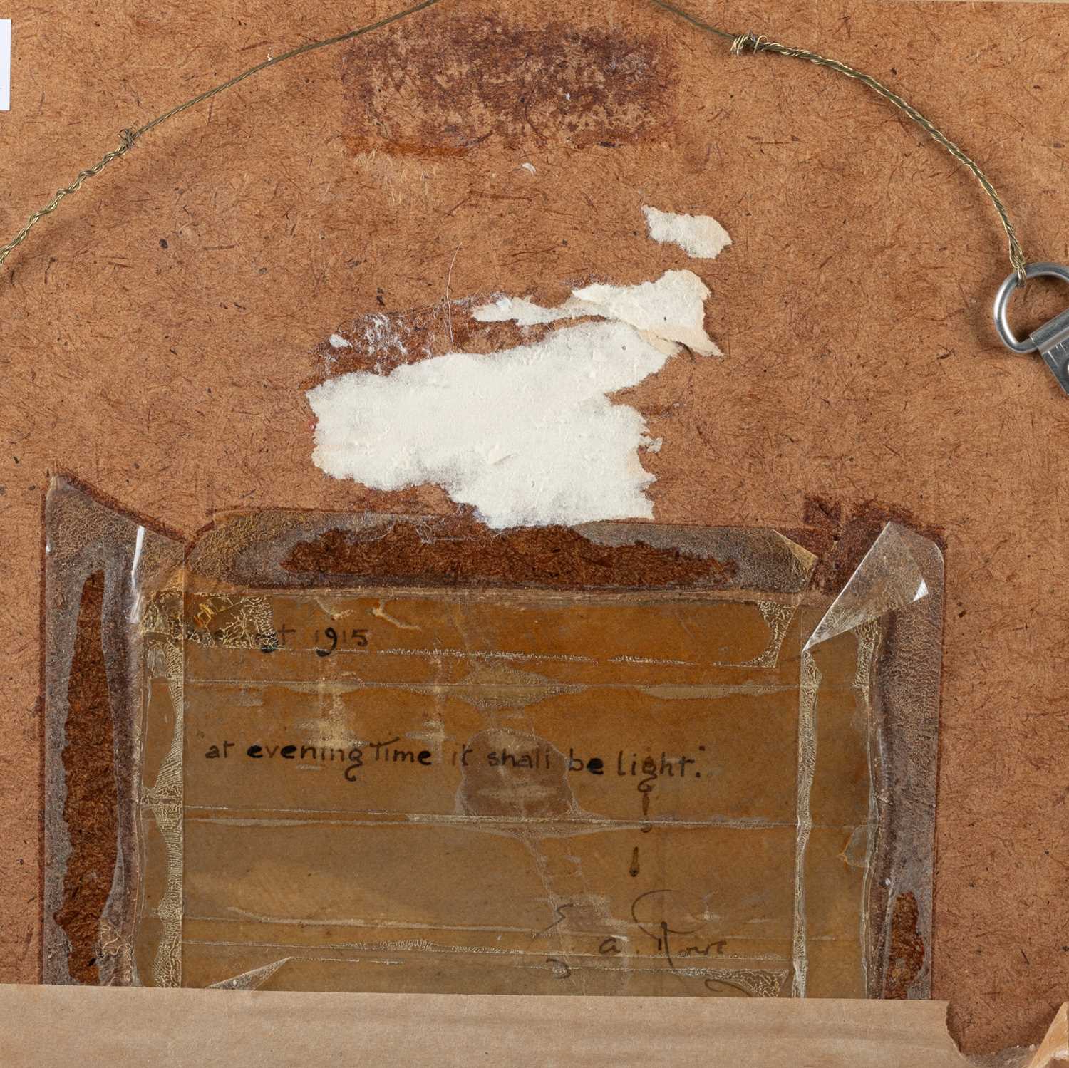 ERNEST ARTHUR ROWE (1863-1922) GARDEN AT PENSHURST - Image 4 of 4