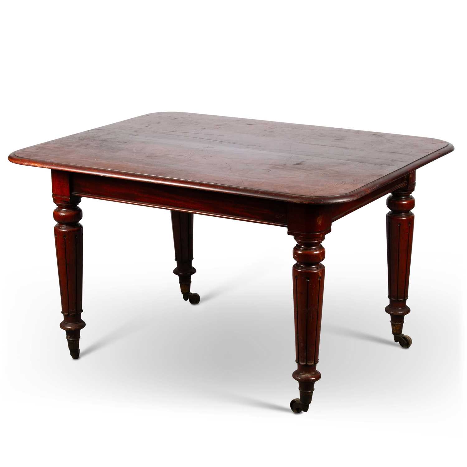 A 19TH CENTURY MAHOGANY BREAKFAST TABLE