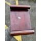 A CHINESE HUANGHUALI SCROLL-END STAND, QING DYNASTY - Image 6 of 11