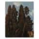 EARLY 20TH CENTURY FRENCH SCHOOL TREE LANDSCAPE - Image 1 of 3