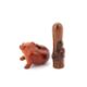 TWO JAPANESE FRUITWOOD NETSUKES - Image 2 of 2