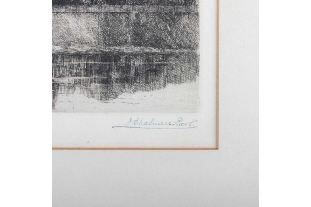 JAMES CHALMERS PARK (1858-1938) NOTRE DAME, PARIS - Image 3 of 4