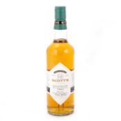A BOTTLE OF SCOTT'S SELECTION SINGLE LOWLAND MALT SCOTCH WHISKY