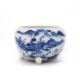 A CHINESE BLUE AND WHITE CENSER - Image 1 of 3