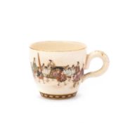A JAPANESE SATSUMA CUP, MEIJI PERIOD