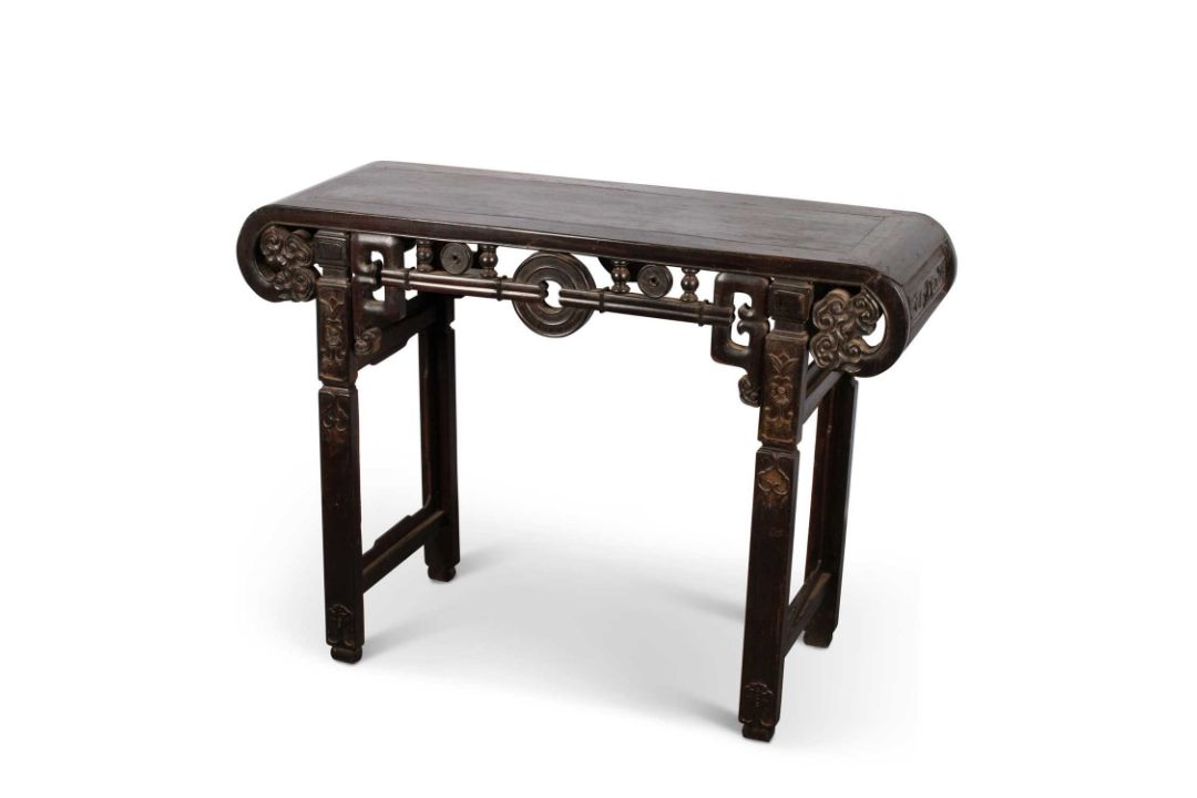 A CHINESE HARDWOOD ALTAR TABLE, 19TH CENTURY
