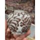 A SMALL CHINESE UNDERGLAZE RED VASE - Image 6 of 8