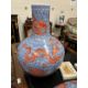 A LARGE PAIR OF CHINESE UNDERGLAZE BLUE AND IRON-RED DRAGON VASES, TIANQIUPING - Image 7 of 8