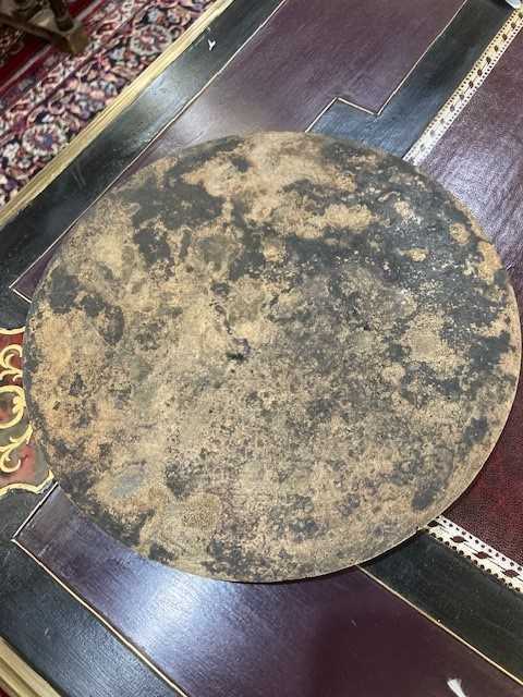 A CHINESE BRONZE MIRROR - Image 3 of 3