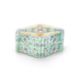 A CHINESE TURQUOISE-GROUND FAMILLE ROSE BOX AND COVER - Image 1 of 7