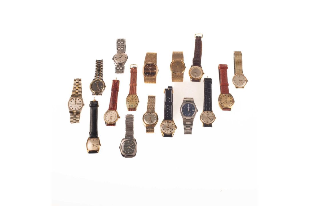 A GROUP OF ROTARY WATCHES