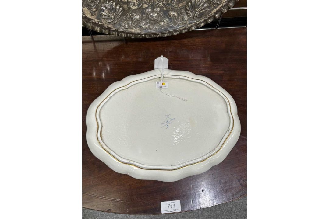 A FINE SÈVRES STYLE TRAY, LATE 19TH CENTURY - Image 3 of 6