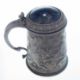 A 20TH CENTURY ITALIAN STERLING SILVER AND LAPIS LAZULI TANKARD - Image 1 of 3