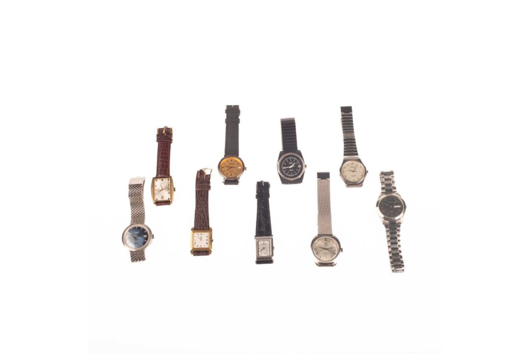 A GROUP OF TISSOT WATCHES