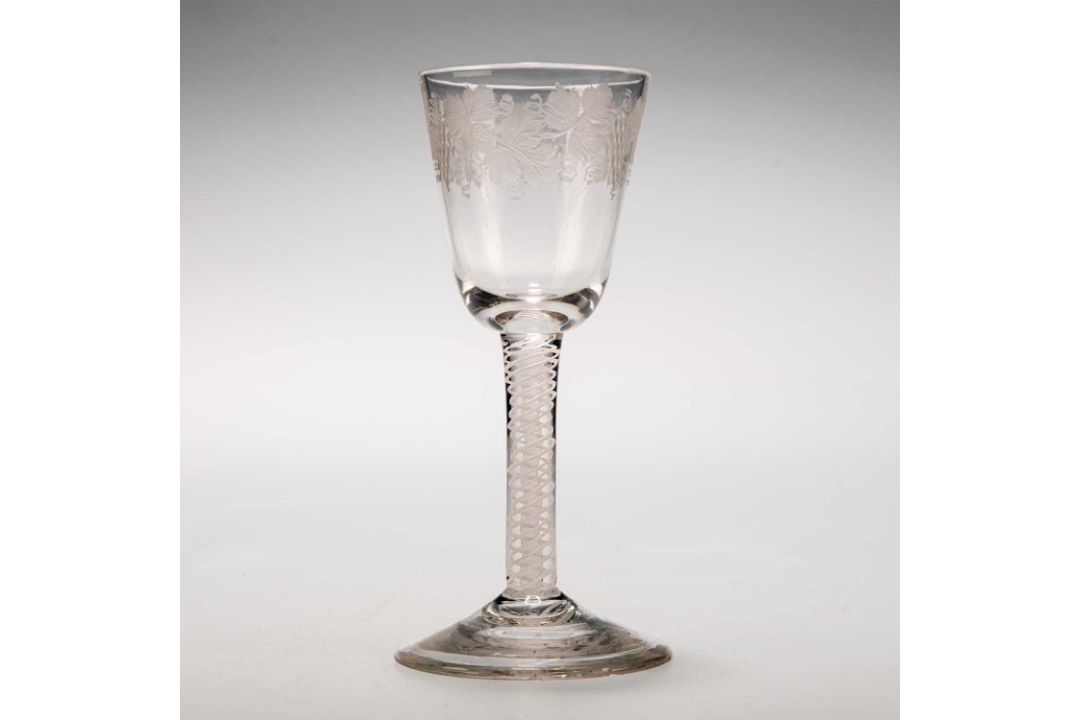 A WINE GLASS, CIRCA 1770