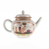 A CHINESE PORCELAIN TEAPOT, CIRCA 1760