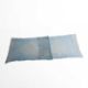 A 1920S EGYPTIAN HAMMERED SILVER AND BLUE LACE SHAWL - Image 1 of 7