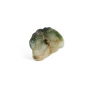 A CHINESE JADE CARVING OF FRUIT