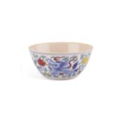 A CHINESE DOUCAI CUP