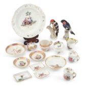 A GROUP OF PORCELAIN