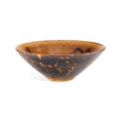 A CHINESE STONEWARE 'BUTTERFLY' BOWL