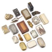 A COLLECTION OF NOVELTY VESTA CASES