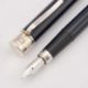 A GEORG JENSEN SILVER-MOUNTED CHINESE LACQUER FOUNTAIN PEN - Image 3 of 4
