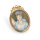 IN THE MANNER OF JEAN-BAPTISTE ISABEY (1767-1855) PORTRAIT MINIATURE OF CAROLINE BONAPARTE, QUEEN OF - Image 1 of 2