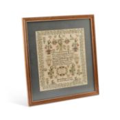 A GEORGE IV NEEDLEWORK SAMPLER