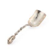 A FINE FRENCH SILVER ICE CREAM SPADE