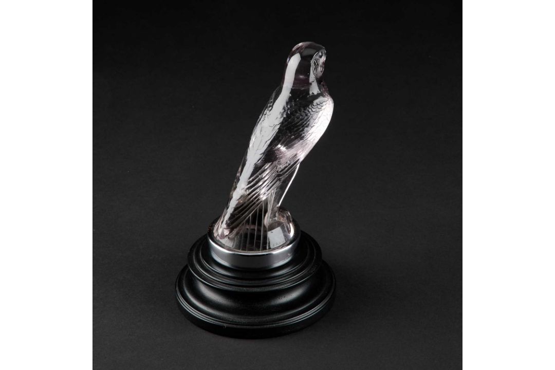 RENÉ LALIQUE (FRENCH, 1860-1945), 'FAUCON', A CAR MASCOT, DESIGNED 1925 - Image 2 of 5