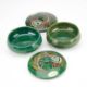 A PAIR OF MOORCROFT POTTERY POWDER BOWLS AND COVERS, DESIGNED BY SALLY TUFFIN FOR LIBERTY & CO - Image 5 of 6