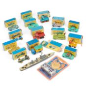 A QUANTITY OF LESNEY MATCHBOX MODEL VEHICLES