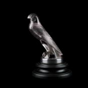 RENÉ LALIQUE (FRENCH, 1860-1945), 'FAUCON', A CAR MASCOT, DESIGNED 1925